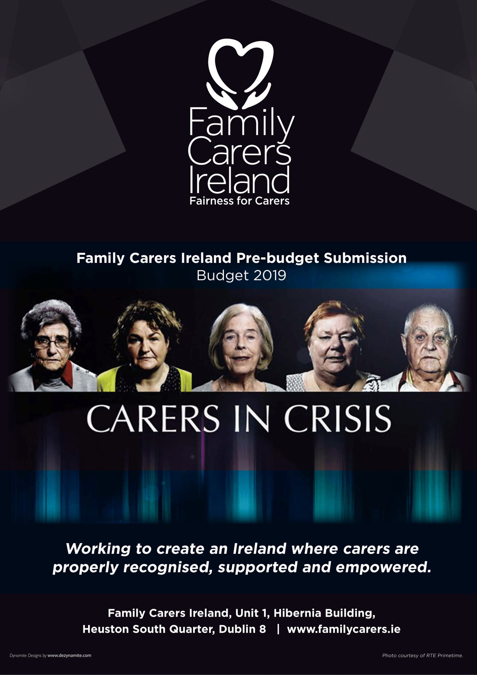 2019 Pre-Budget Submission: Carers In Crisis
