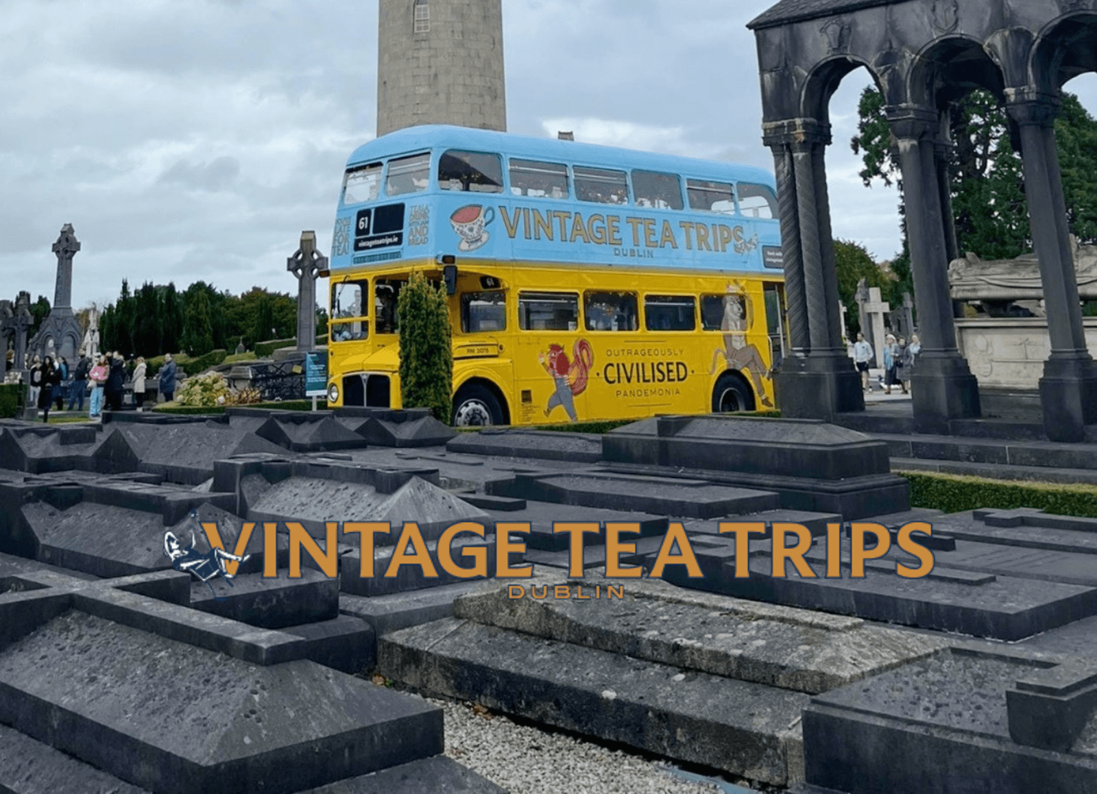 Vintage Tea Trips X Glasnevin Cemetery Tour - Dublin